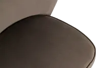 Kate Dark Gray Velvet Accent Chair