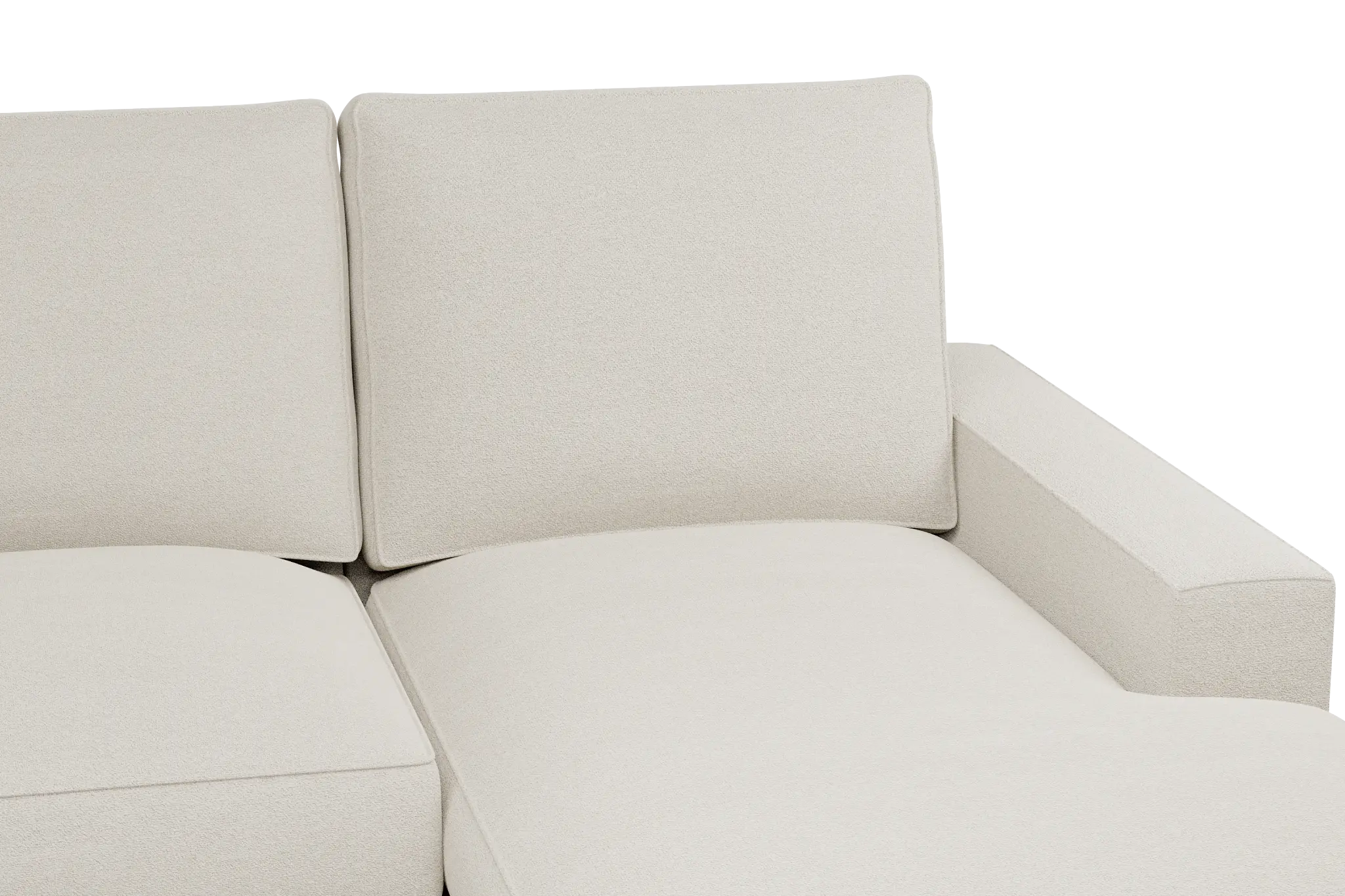 Edgewater Elite Ivory Large Right Chaise Sectional Edgewater Elite Ivory Large Right Chaise Sectional
