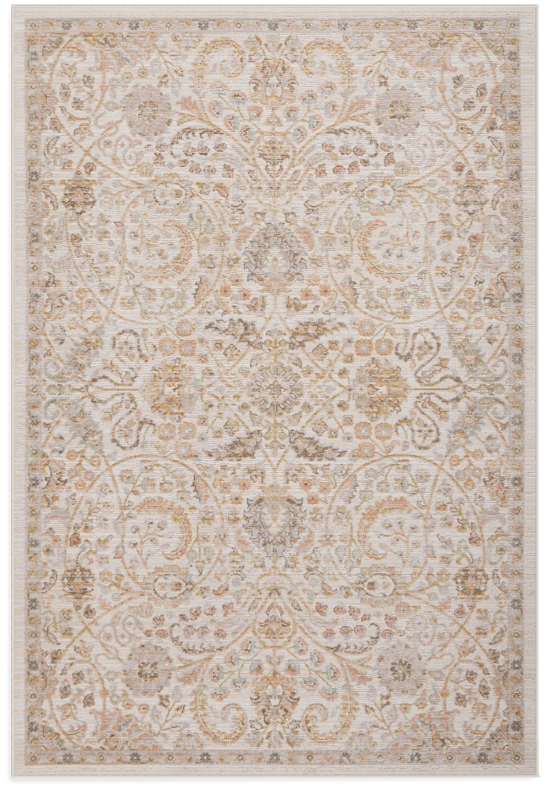 Laci Ivory 7x10 Area Rug
