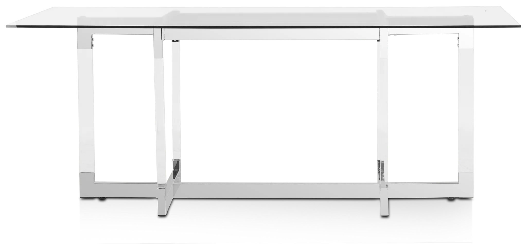 Denmark Glass Rectangular Table