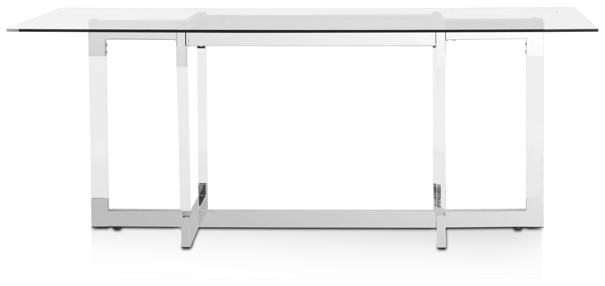 Denmark Glass Rectangular Table Denmark Glass Rectangular Table