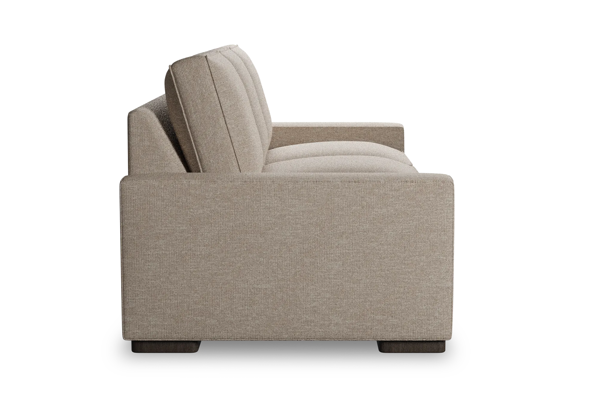 Edgewater Victory Taupe 96" Sofa W/ 3 Cushions