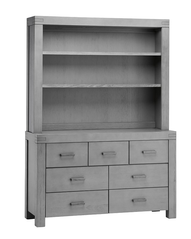 Kids dresser with discount shelves