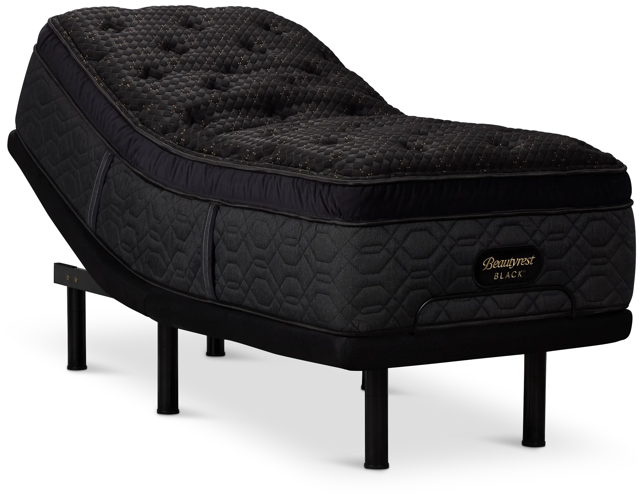 Beautyrest Black Series Four Summit Plush Elite Adjustable Mattress Set