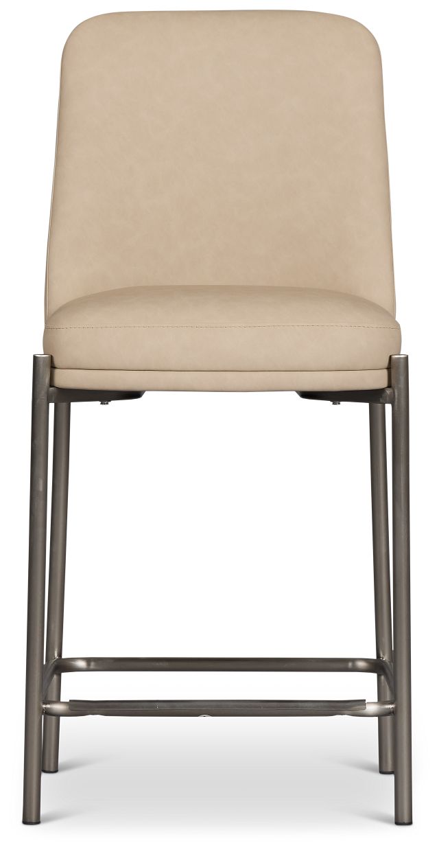 Avondale Taupe 24" Upholstered Barstool