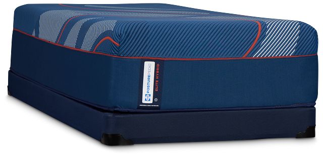 Posturepedic Elite Hybrid Brenham 2 Soft Low-profile Mattress Set