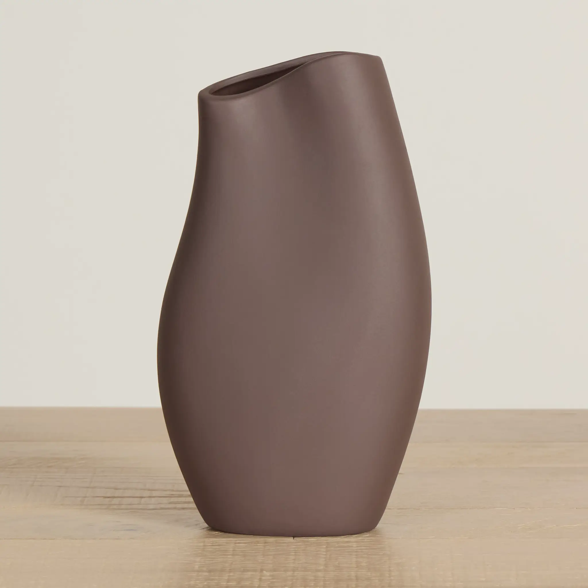 Baize Brown Medium Vase Baize Brown Medium Vase
