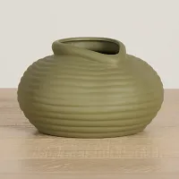 Orla Dark Green Small Vase