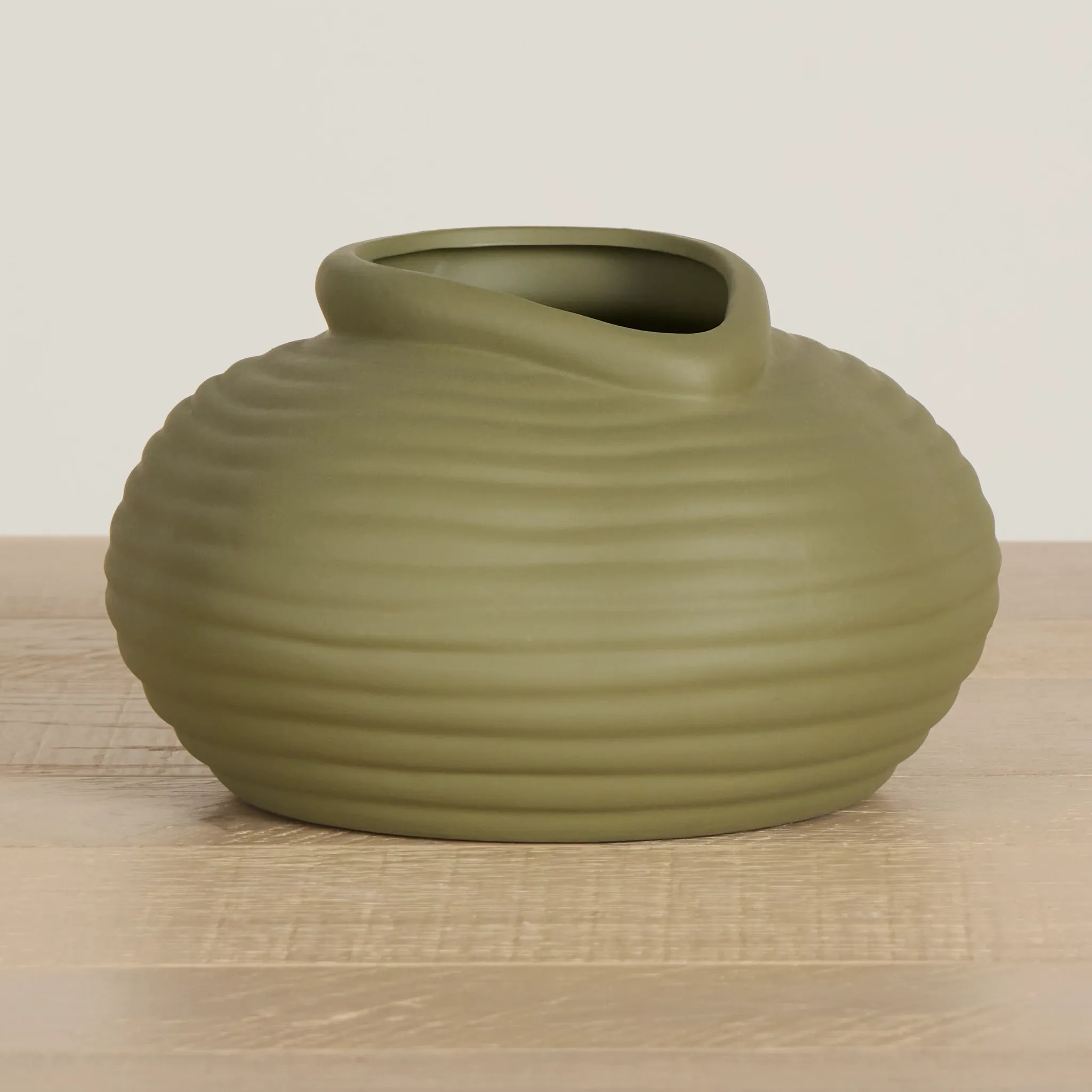 Orla Dark Green Small Vase