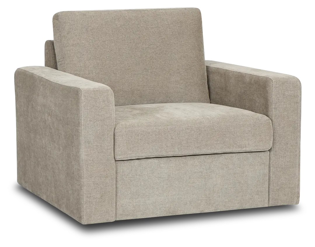 Addie Gray Fabric Swivel Chair Addie Gray Fabric Swivel Chair