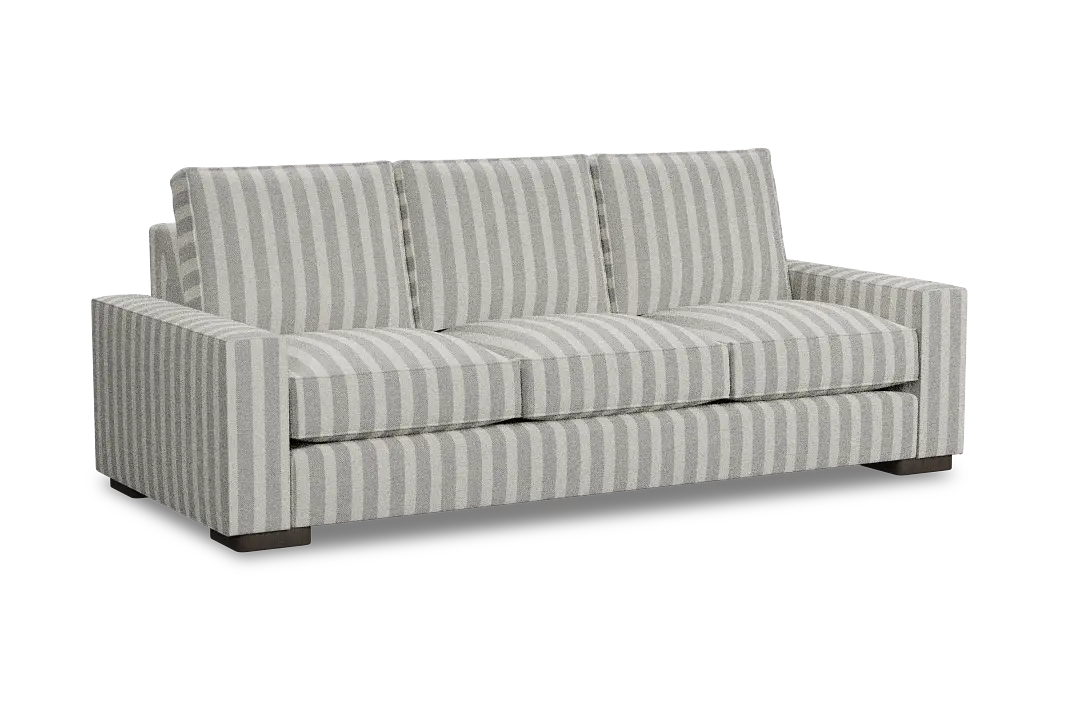 Edgewater Sea Lane Light Gray 96" Sofa W/ 3 Cushions Edgewater Sea Lane Light Gray 96" Sofa W/ 3 Cushions