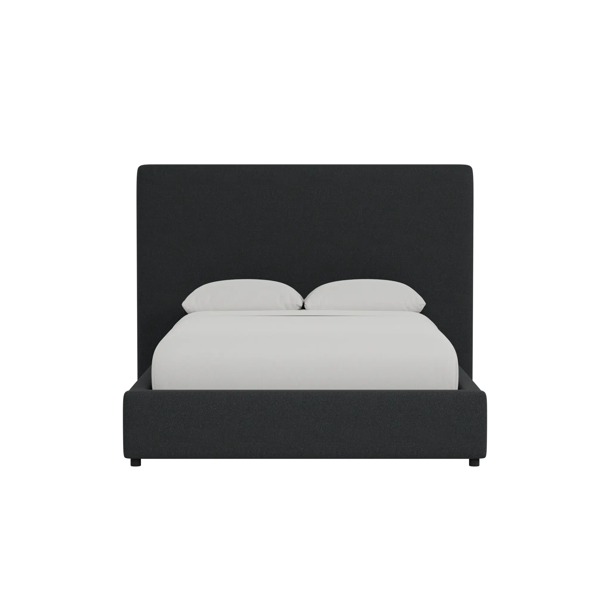 Grayton Elite Black 54" Upholstered Platform Bed Grayton Elite Black 54" Upholstered Platform Bed