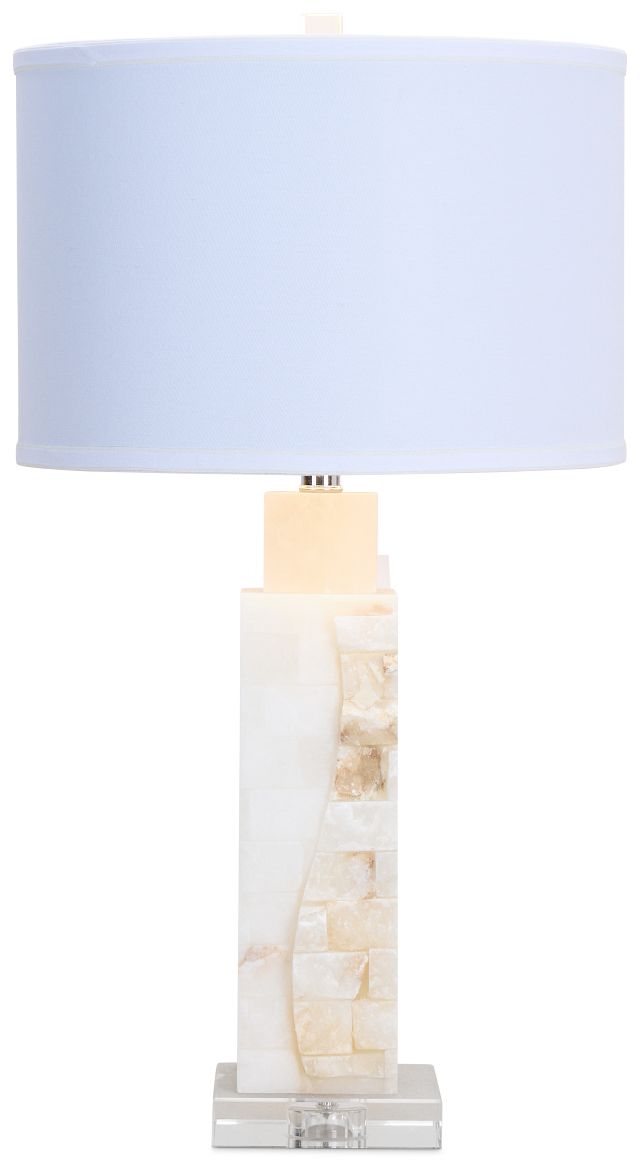 Presidio Light Beige Table Lamp