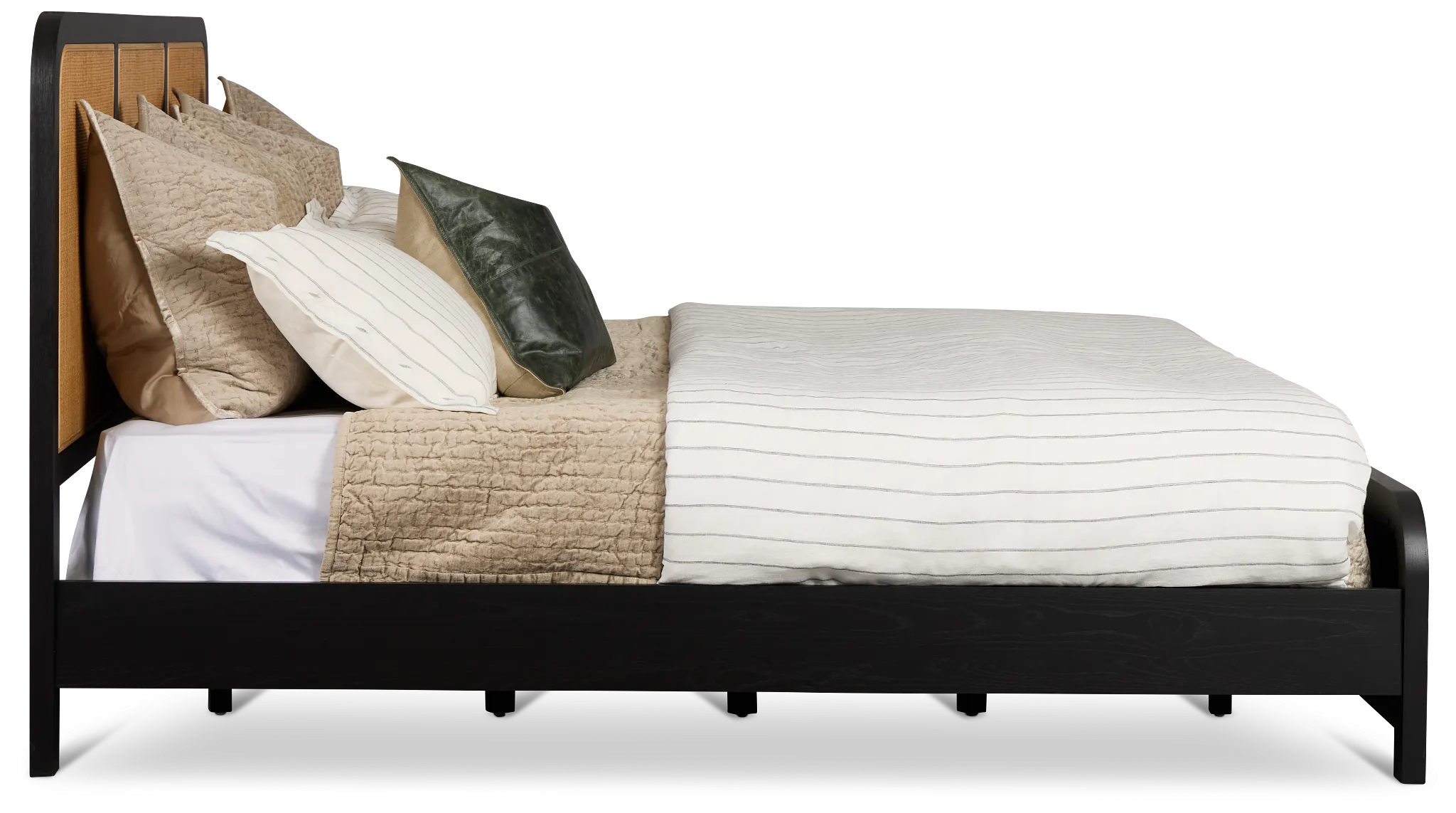 Pacific Two-tone Platform Bed