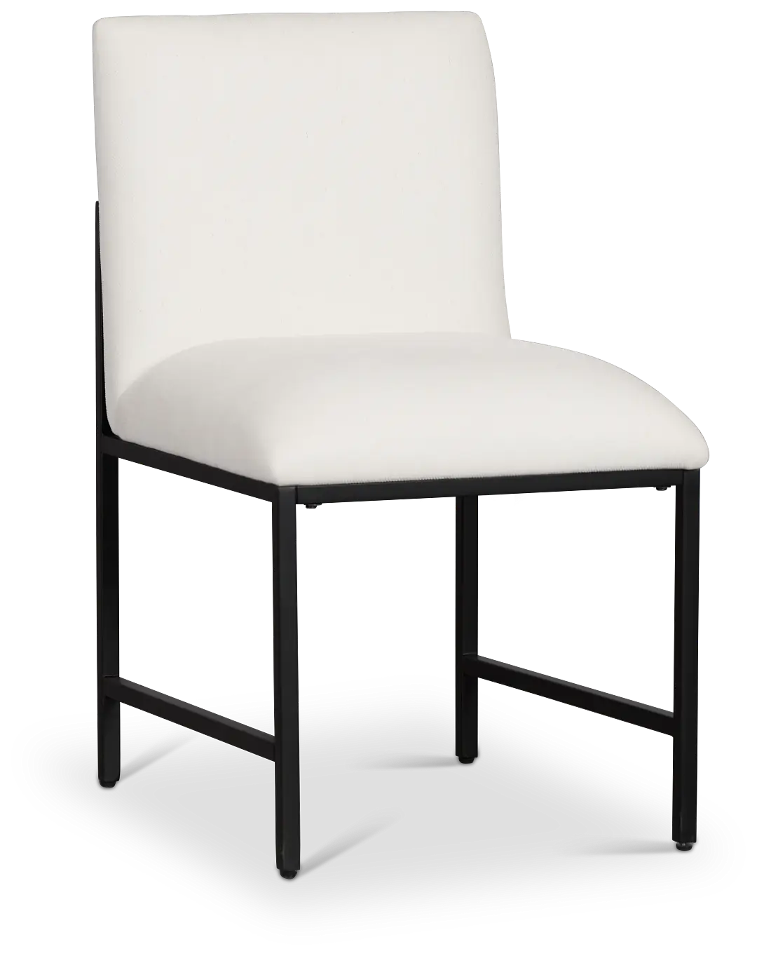 Highland Black Upholstered Side Chair Highland Black Upholstered Side Chair
