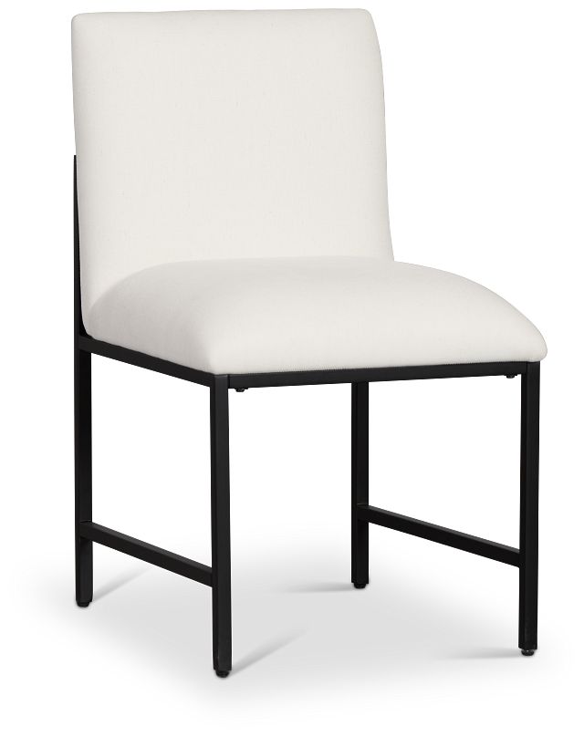 Highland Black Upholstered Side Chair
