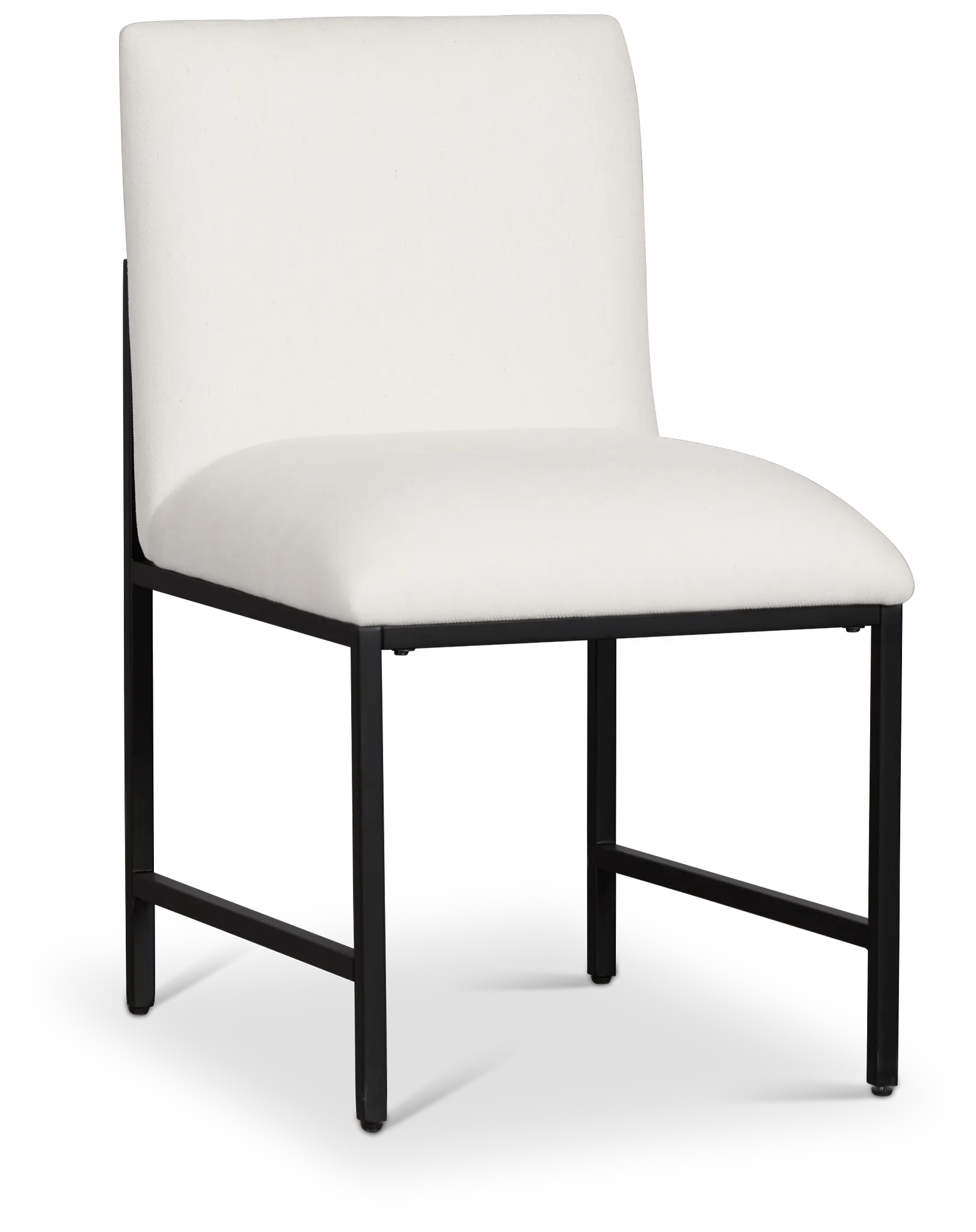Highland Black Upholstered Side Chair