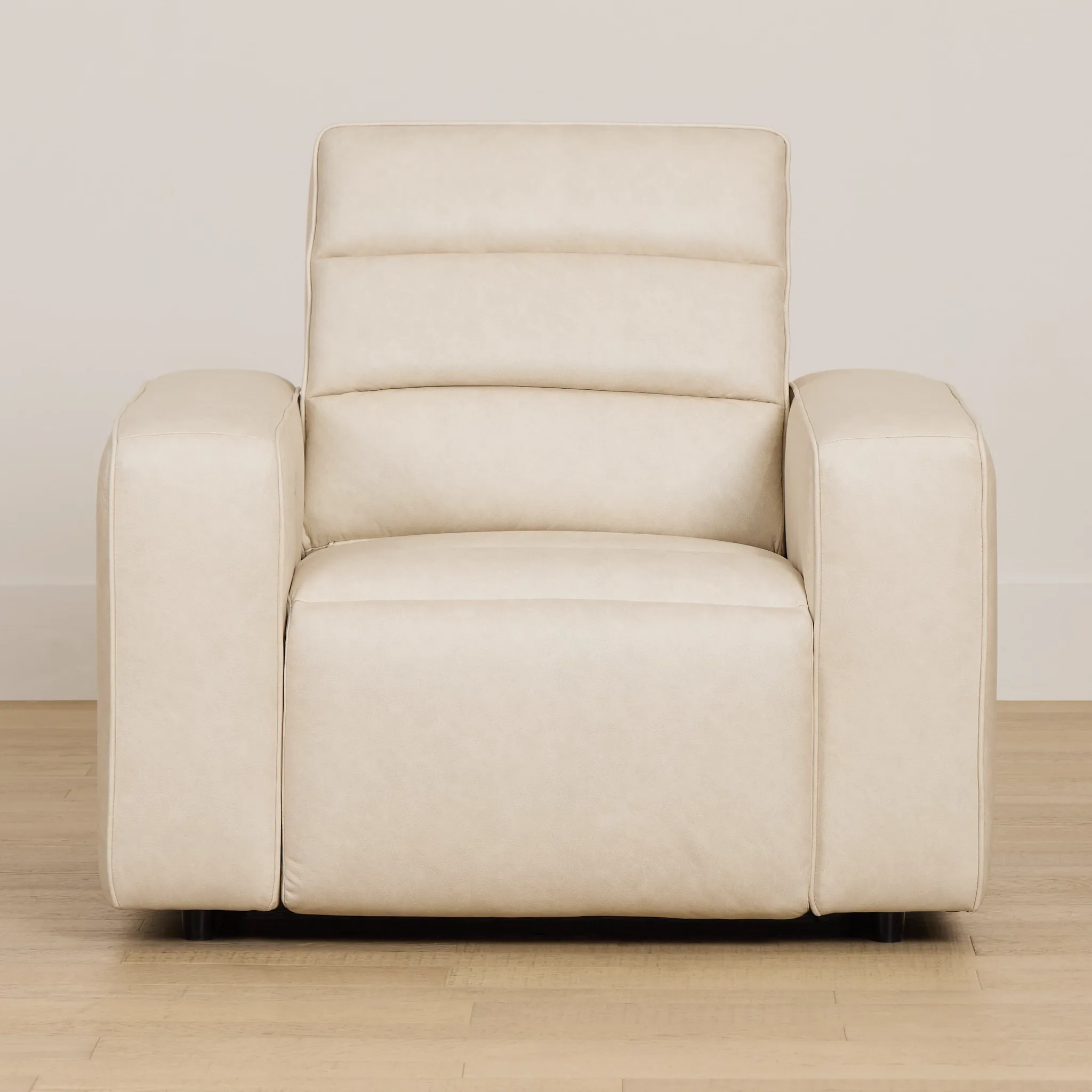 Sawyer Ivory Micro Power Recliner