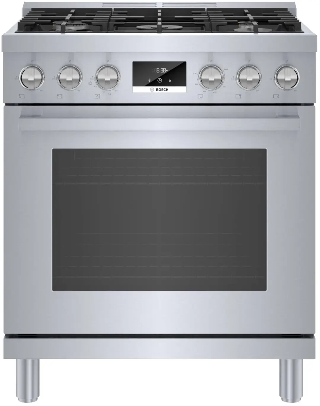 Bosch 800 Series Stainless Steel 30" Gas Range Bosch 800 Series Stainless Steel 30" Gas Range