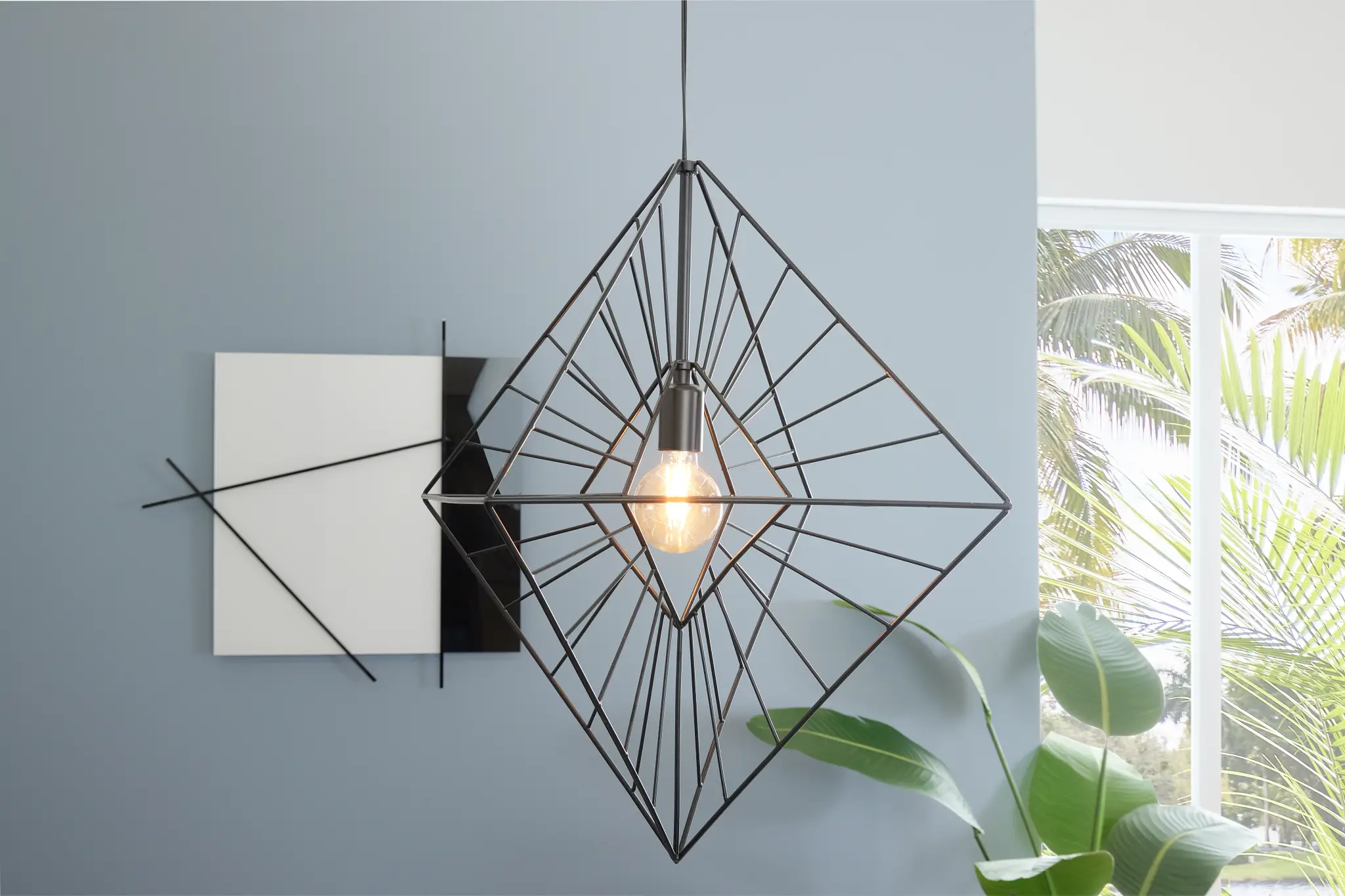 Cage Black Pendant Cage Black Pendant