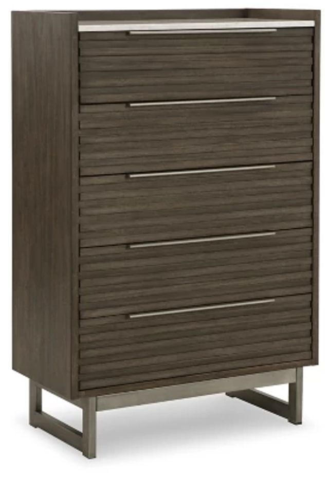 Arkenton Two-tone Marble 5-drawer Chest