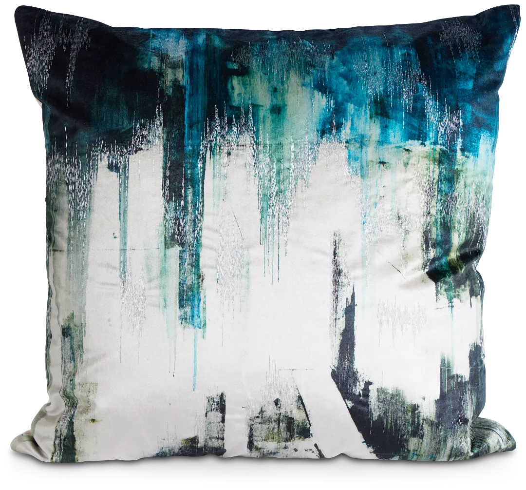 Jewel Teal 22" Accent Pillow