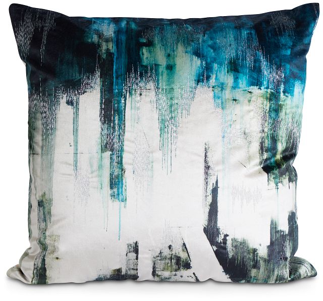 Jewel Teal 22" Accent Pillow