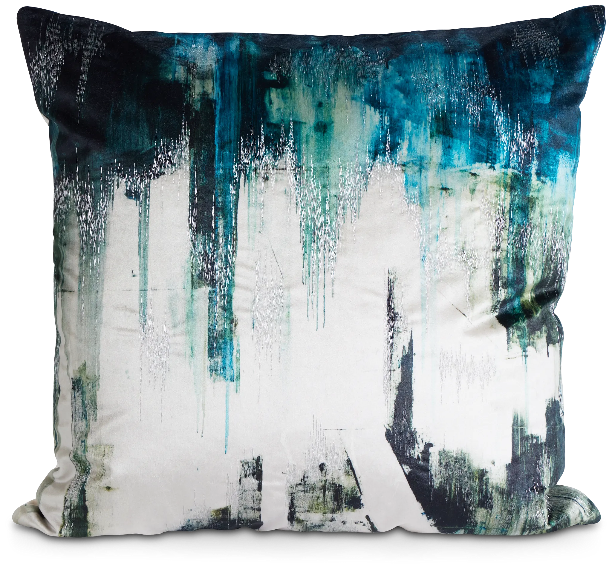 Jewel Teal 22" Accent Pillow