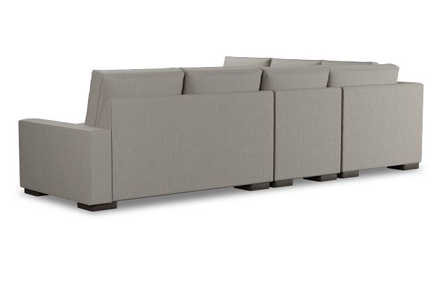 Edgewater Revenue Beige Medium Two-arm Sectional