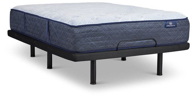 Serta Perfect Sleeper Blue Lagoon Nights Plush Plus Adjustable Mattress Set