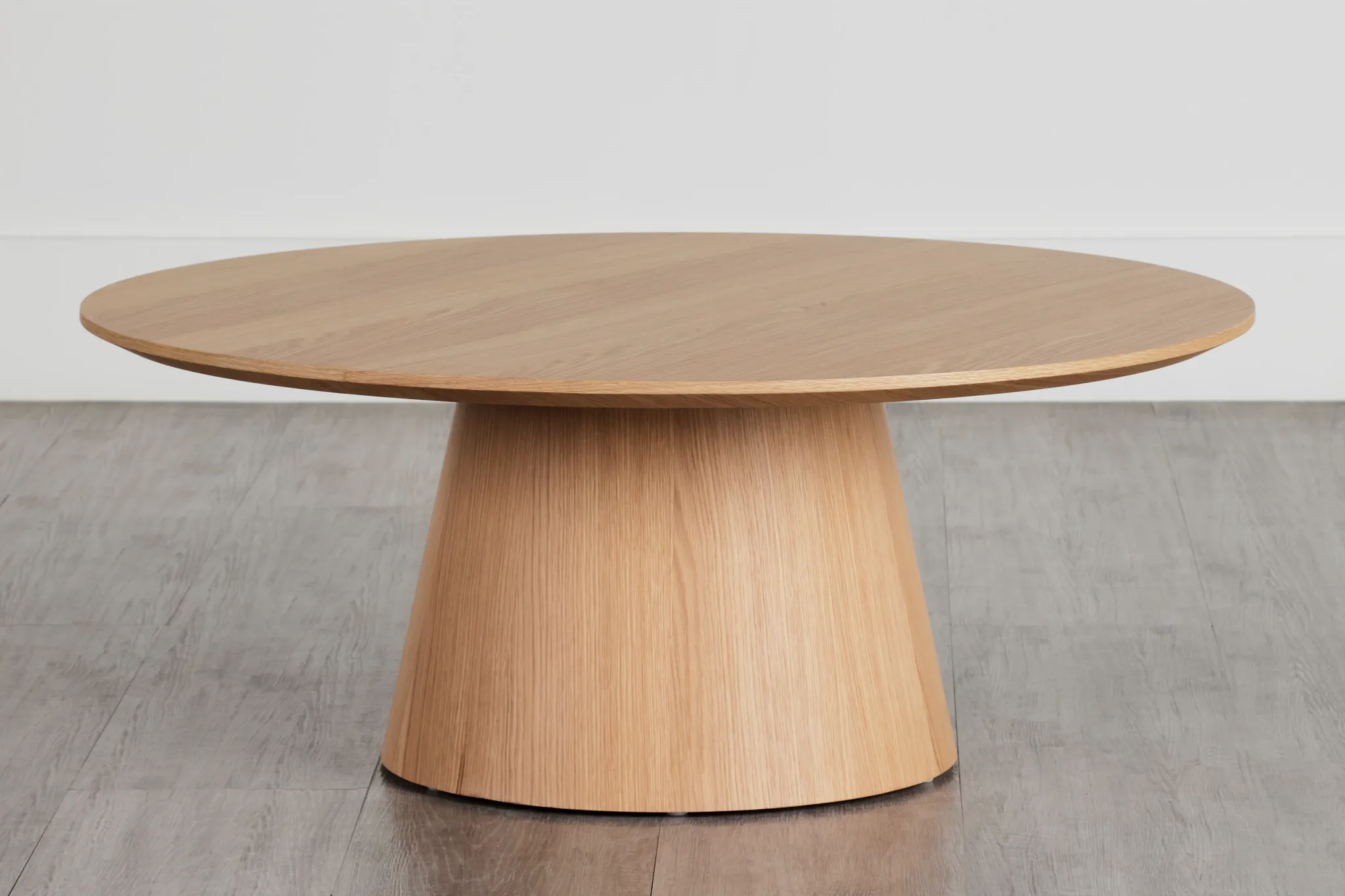 Nomad Light Tone Round Coffee Table
