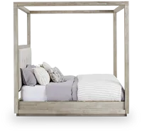 Madden Light Tone Uph Canopy Bed