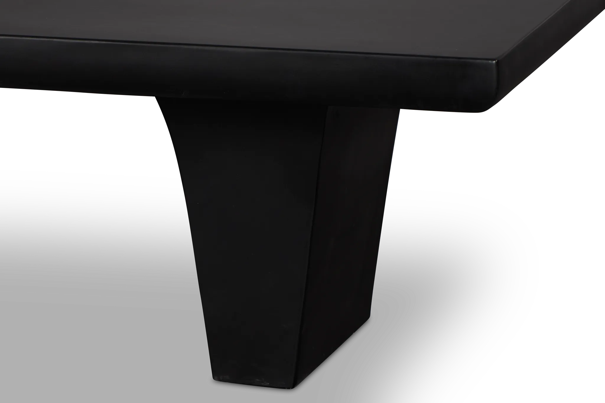 Highland Black Rectangular Coffee Table