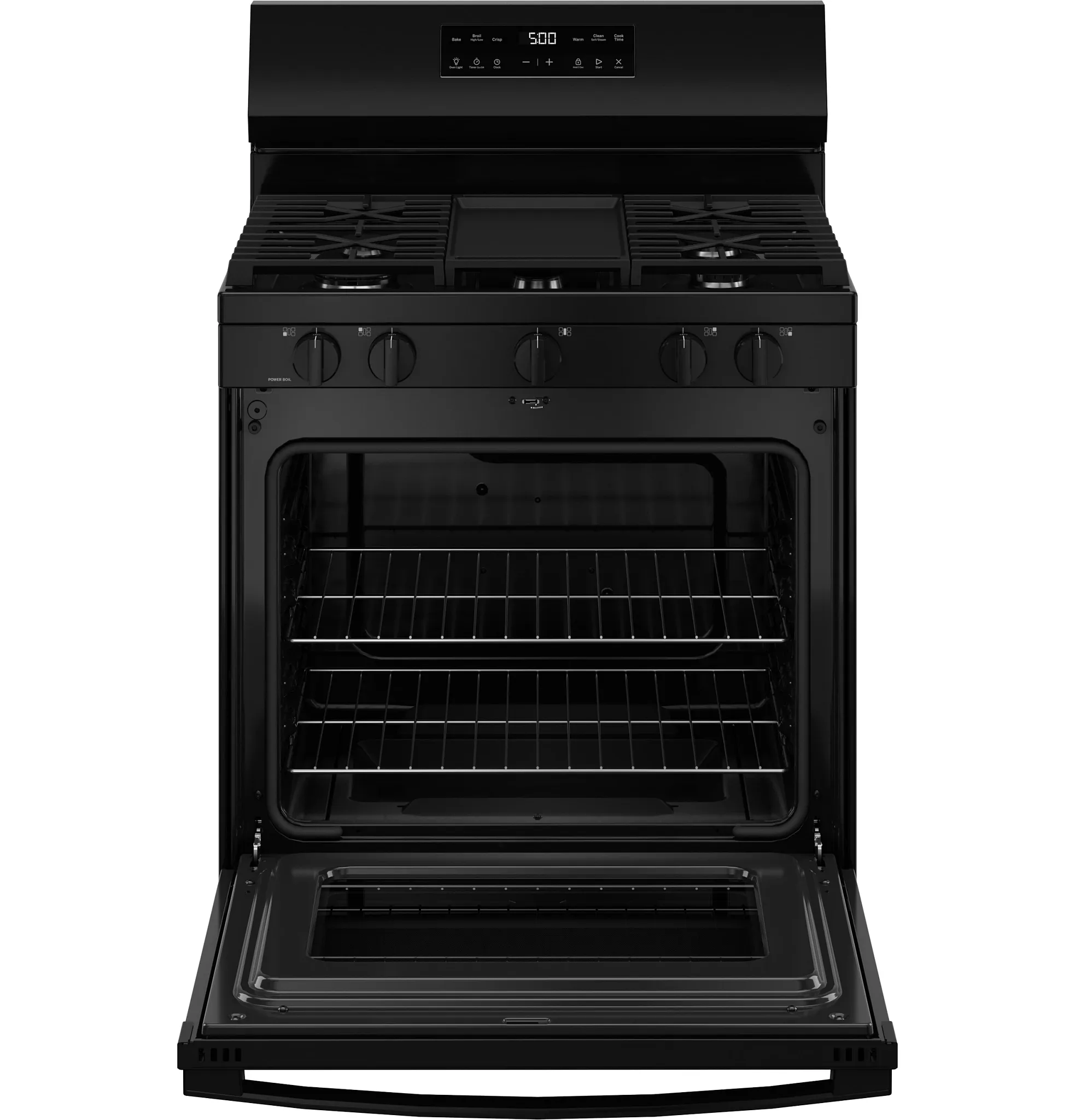 Ge 500 Series Black 30" Gas Range