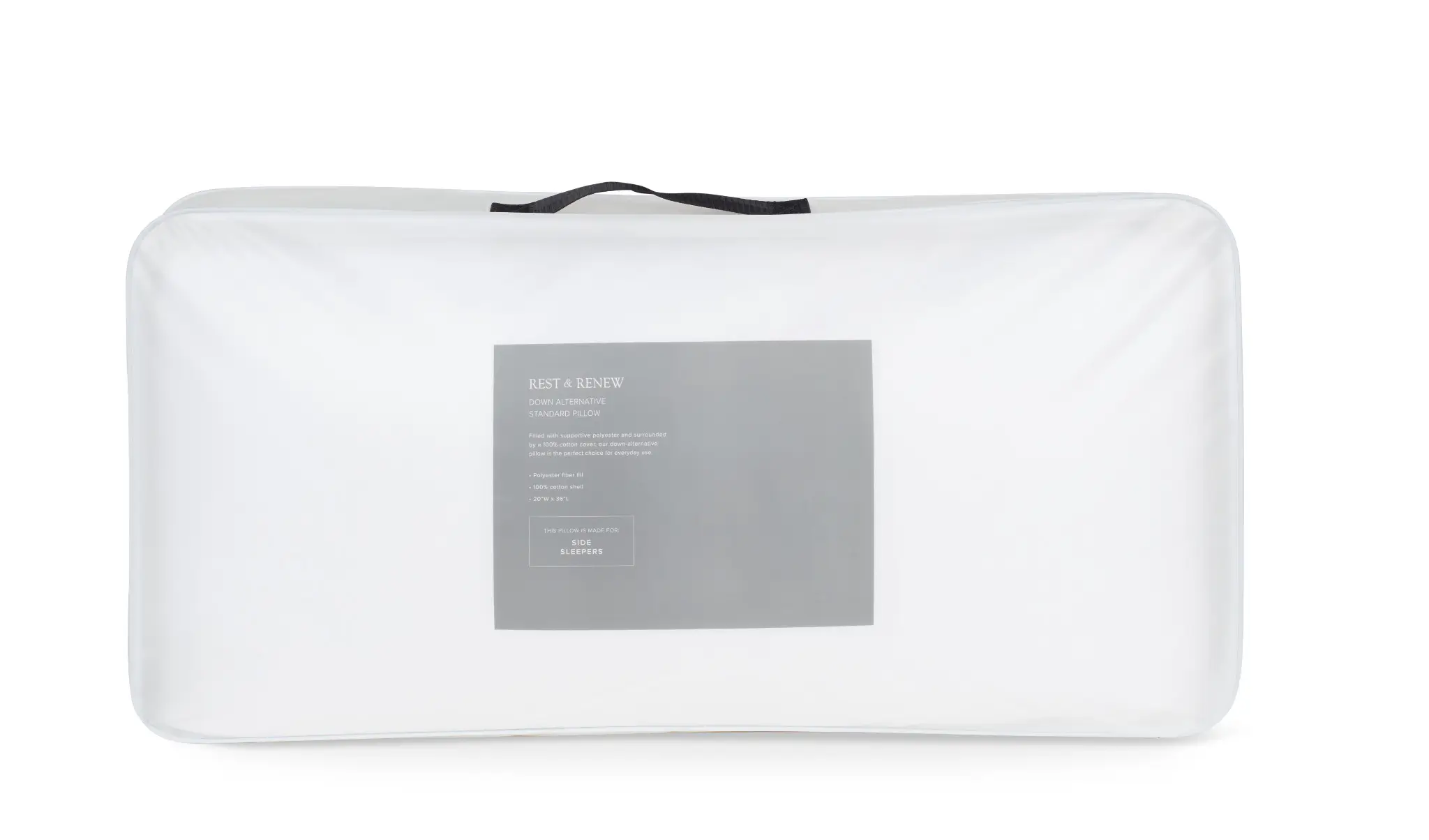 Rest & Renew Down Alternative Firm Side Sleeper Pillow Rest & Renew Down Alternative Firm Side Sleeper Pillow