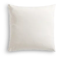 Forever Ivory 22" Square Accent Pillow