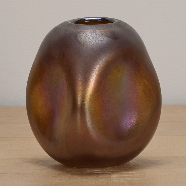 Atara Brown Small Vase