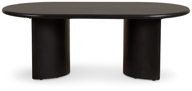 Soho Black Rectangular Coffee Table