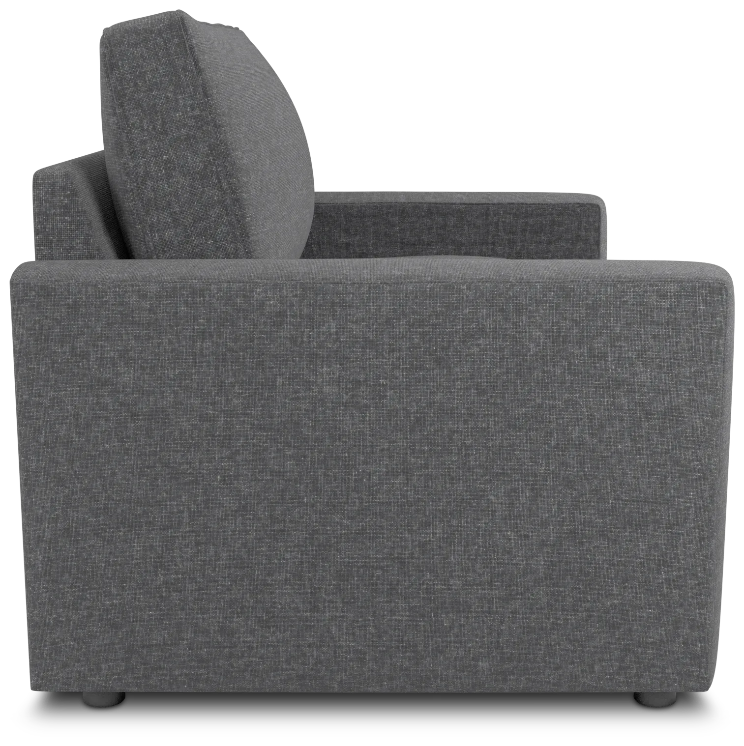 Siesta Delray Dark Gray Fabric Cooling Memory Foam Sleeper