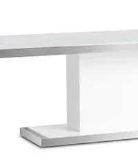 Miami White 94" Rectangular Table