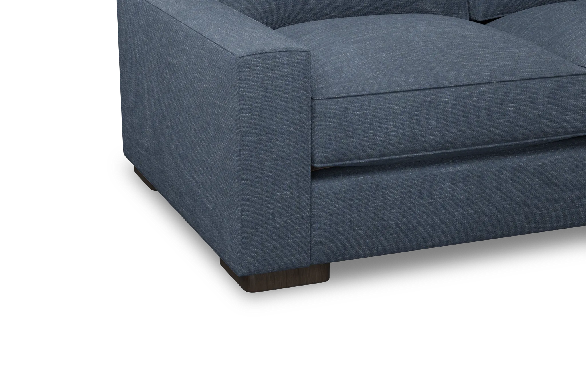 Edgewater Elevation Dark Blue Large Right Chaise Sectional
