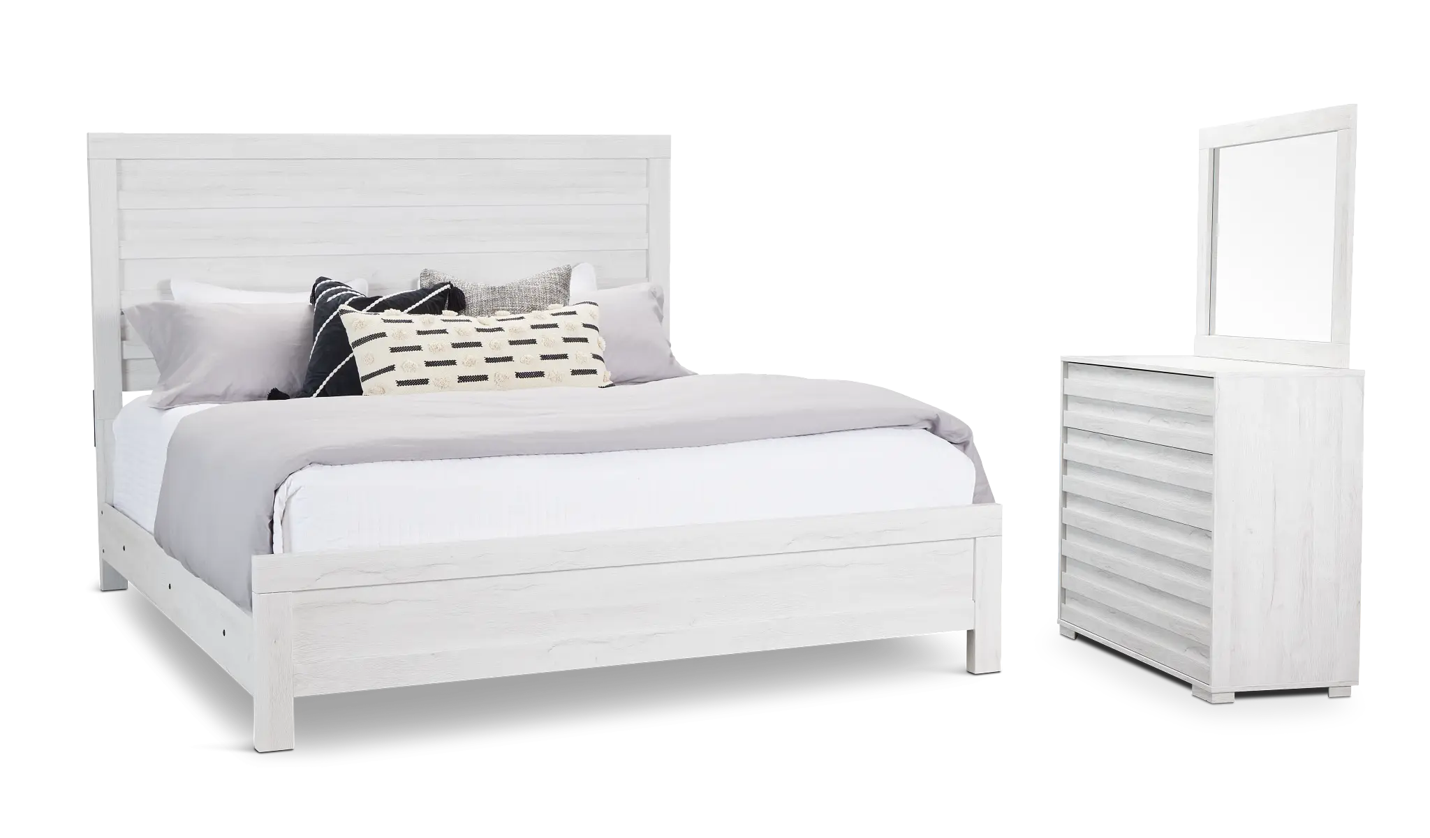 Everett White Panel Bedroom Everett White Panel Bedroom