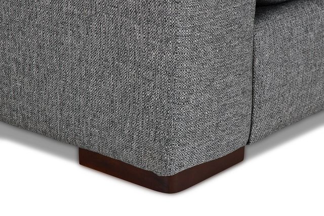 Veronica Dark Gray Down Small Two-arm Sectional