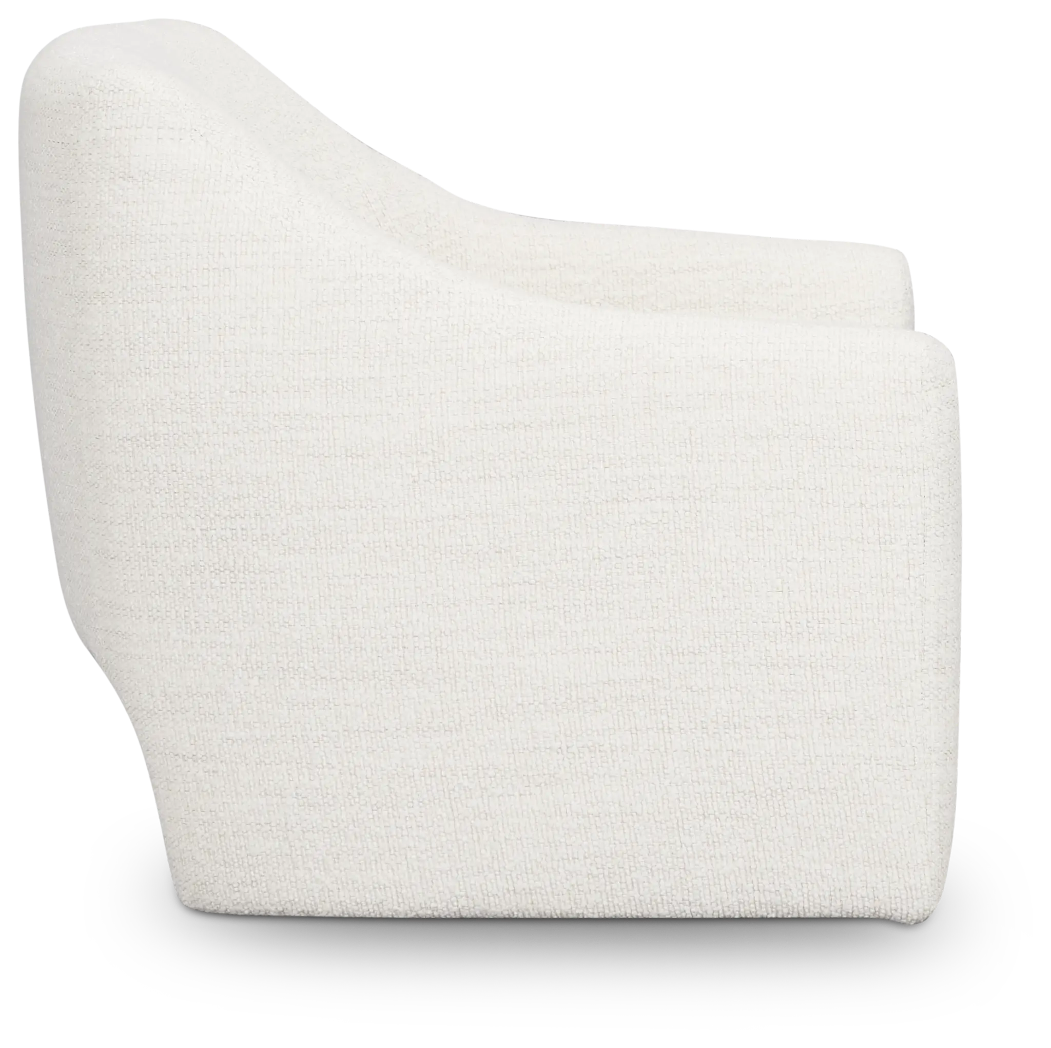 Carter White Fabric Accent Chair Carter White Fabric Accent Chair