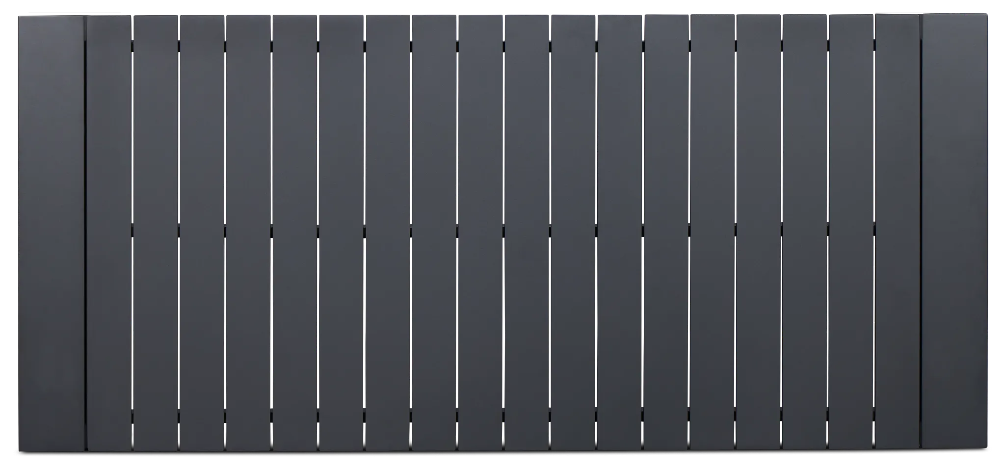 Sunrise Dark Gray 86" Rectangular Table