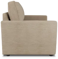 Siesta Victory Taupe Fabric Cooling Memory Foam Sleeper