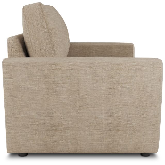 Siesta Victory Taupe Fabric Cooling Memory Foam Sleeper