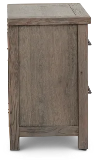 Salt Lake Gray Nightstand