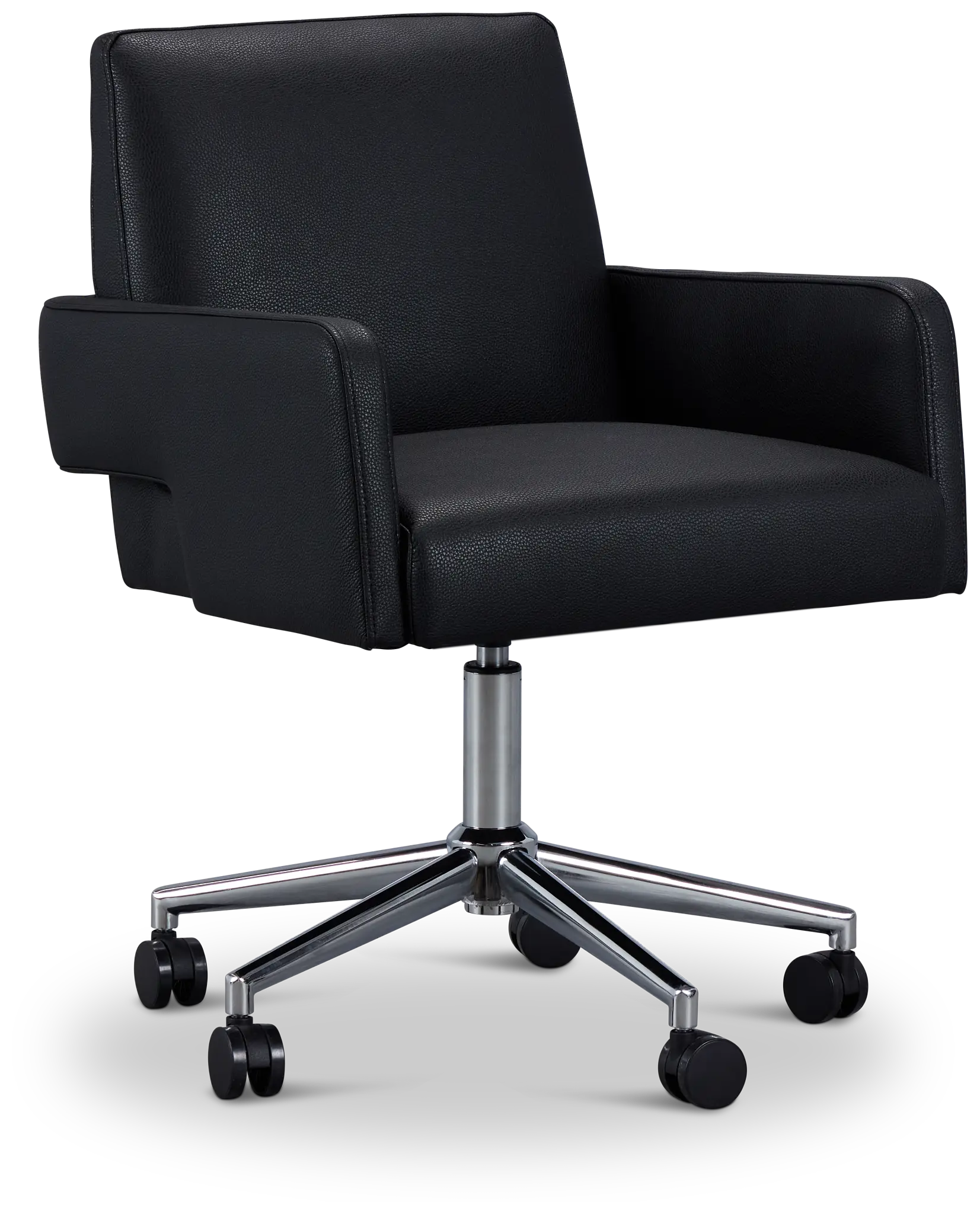 Skye Black Swivel Desk Chair Skye Black Swivel Desk Chair