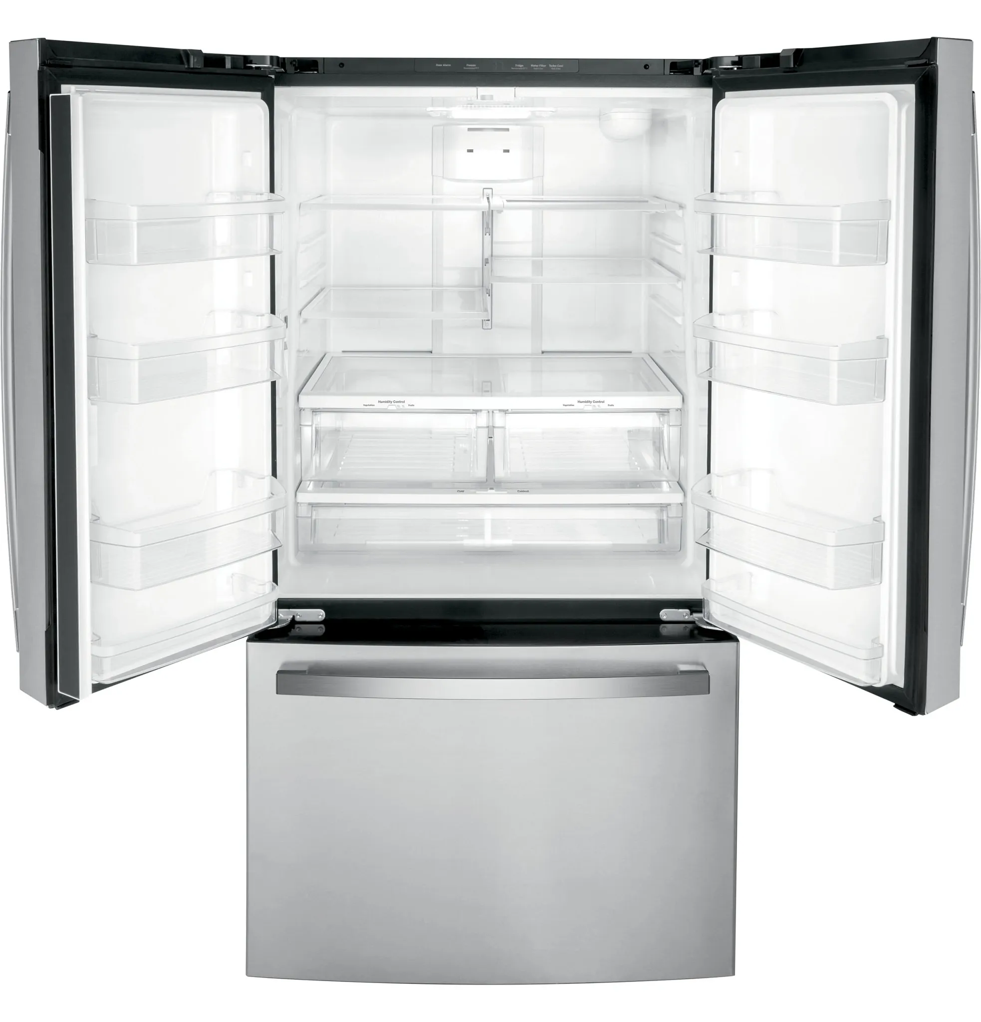 Ge 27 Series Stainless Steel Bottom Freezer Refrigerator